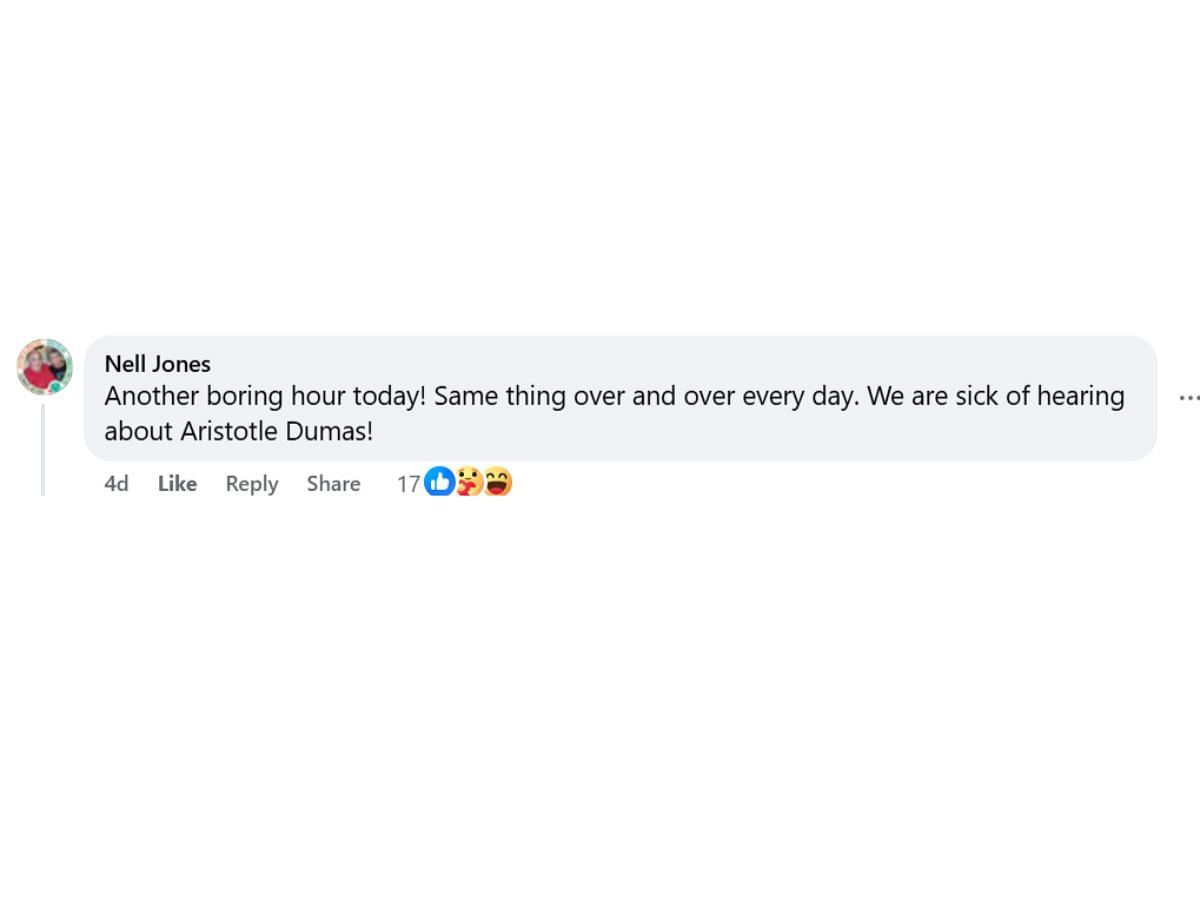 Comments by fans on the post (Image via Facebook/@Ruthie Squint Gallegos)